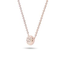Collana Fiore Roberta srl Donna Pop in Oro rosa Diamante FC4490R001